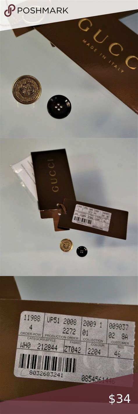 gucci buttond|gucci replacement buttons.